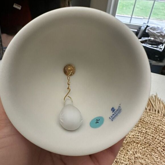 LLADRO Vintage 1991 Christmas Ornament Collection Bell Nativity Scene w/ Box - Picture 6 of 7